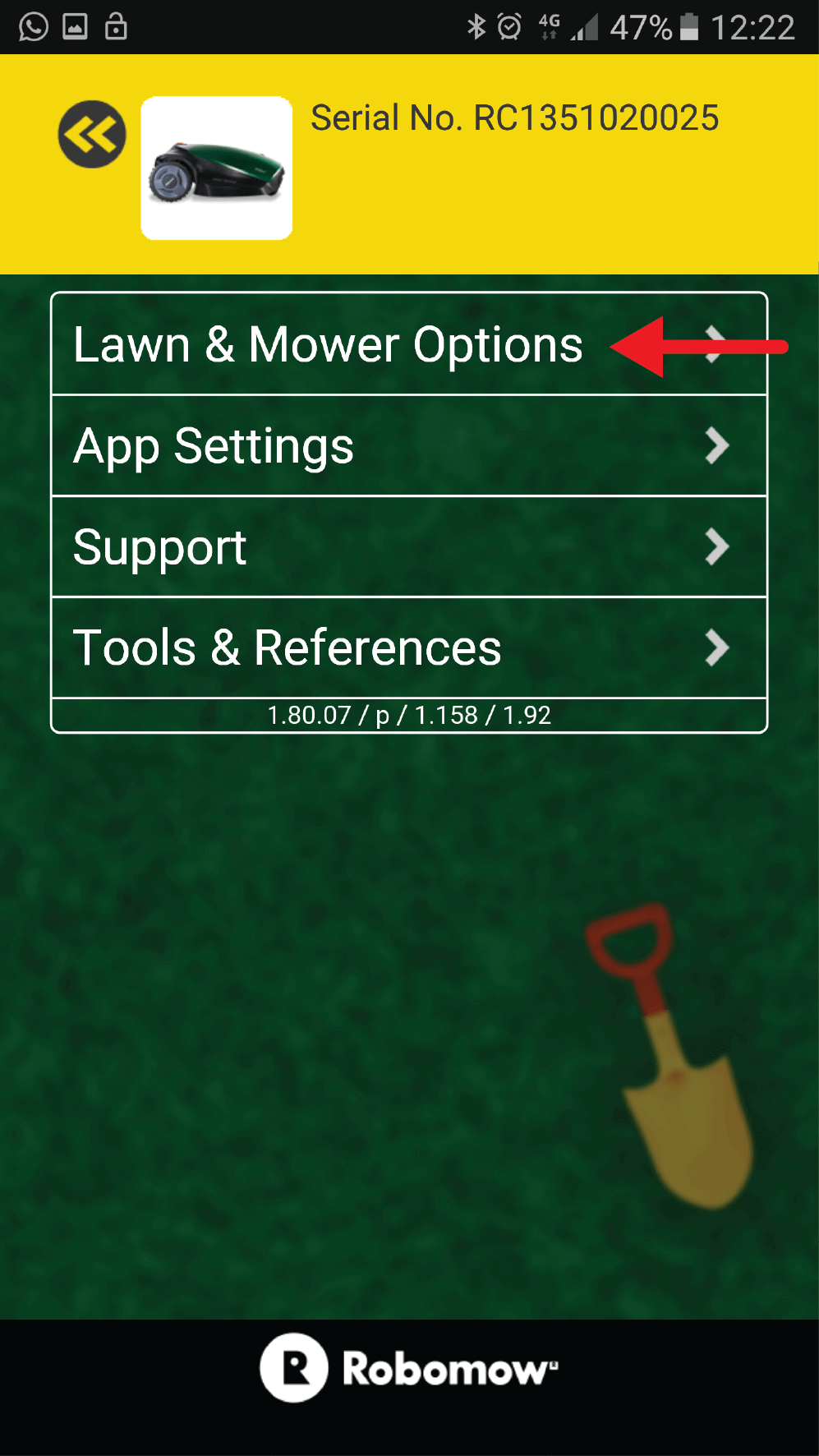 Lawn and Mower Options - RC Model